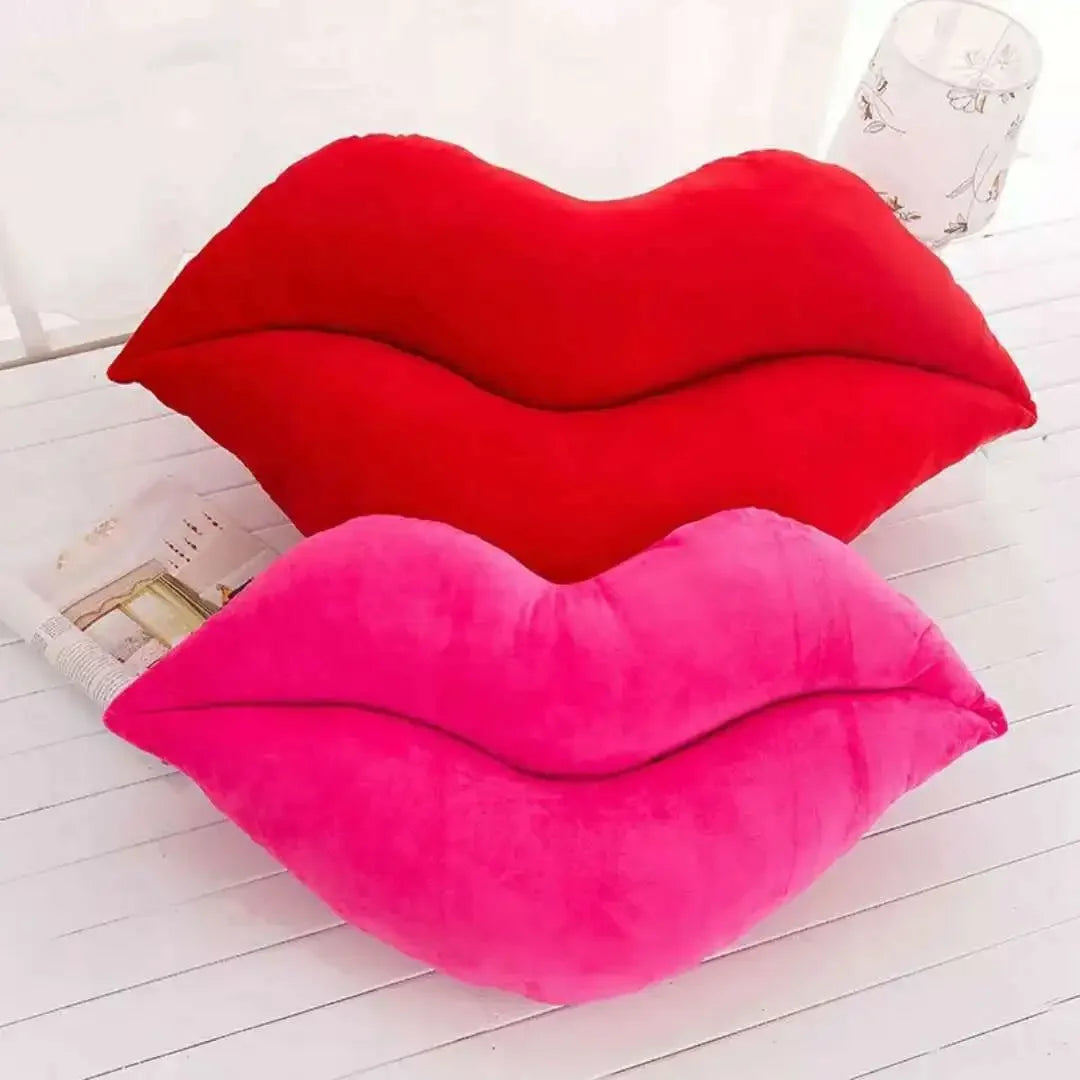 30 cm Creative Pink Red Lips Shape Plush 2020 Cushion Home Decorative Throw Pillow Sofa Waist Cushion DIY Home Decorations