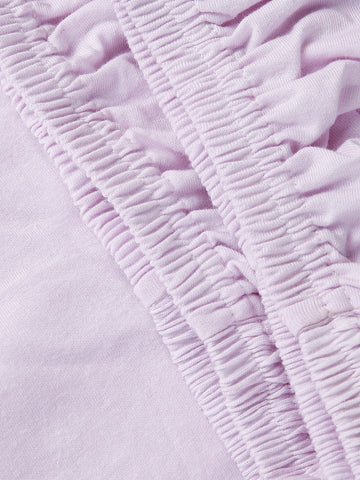 130*70cm Solid Color Baby Fitted Sheets  Cotton Crib Mattress Children's Bed Cover For Newborn Bassinet Cradle Sheet Beding