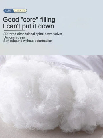 3D Cervical Neck Pillow with High Elasticity and Non Collapse Shape Memory Comfortable Sleeping Pillows Hotel Bedroom Bed Pillow