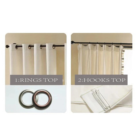 Rainforest Waterfall Print Blackout Curtain Tropical Plants Scenery Window Drapes Living Room Bedroom Nature - Themed Home Decor