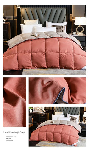 Anti-feather cloth 95 white goose down duvet silent winter quilt warm hotel gift quilt quilt core for home use