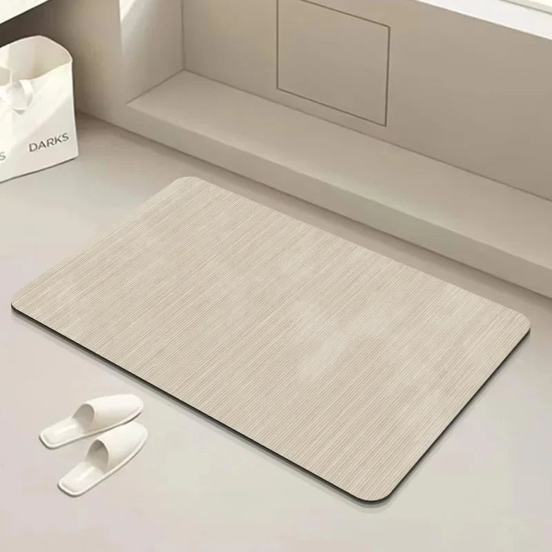 Non-Slip Bathroom Mat Soft Diatomite Mat Super Absorbent Bath Mat Quick Drying House Entrance Mat Kitchen Shower Rug baño