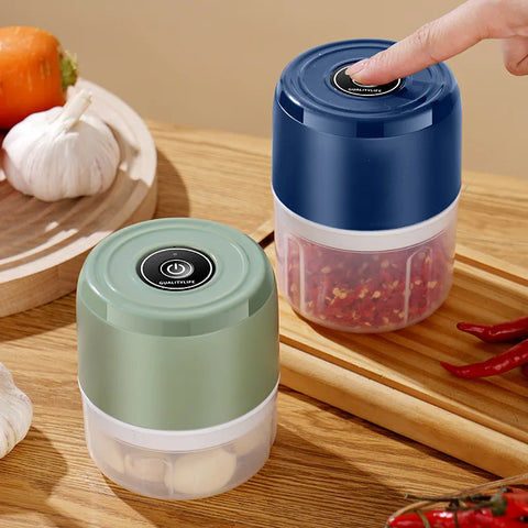Garlic Masher Garlic Pounder Garlic Crusher Home Kitchen Automatic Garlic Mincer Cooking Machine