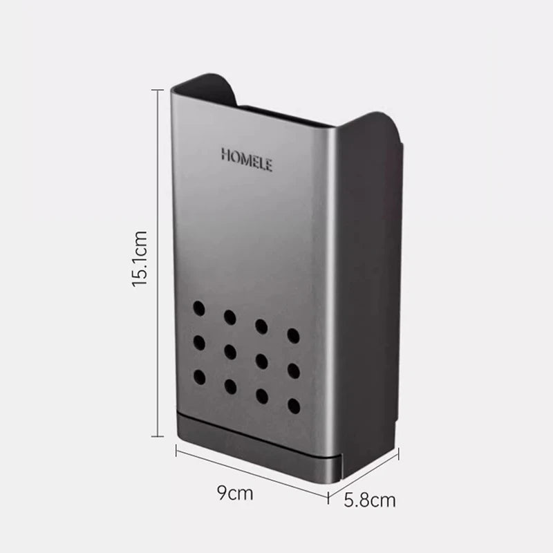 Wall-Mounted Chopstick Cage Kitchen Storage Rack Household Tableware Drain Holder Chopstick Holder Organizing Box for Home