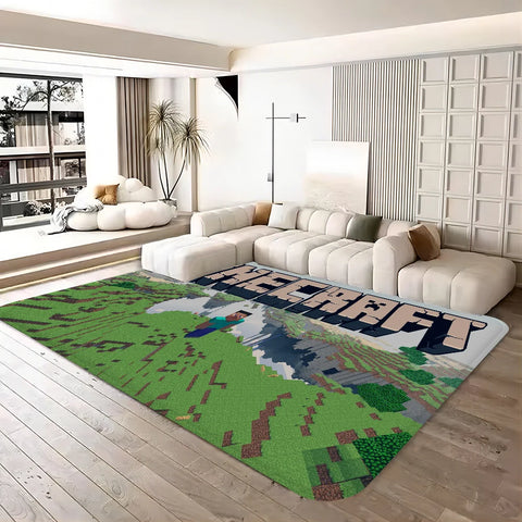 Hot Game M-Minecrafts Kitchen Mat Cheaper Anti-slip Modern Living Room Balcony Printed Modern Home Decor