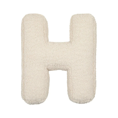 26 Lamb Wool Letter Children's Toy Bedroom Sofa Decoration Pillow Toddler Sleep Soothing Pillow Cushion Pillow Background Set