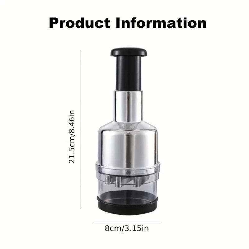 Garlic Press Crusher Manual Garlic Masher Onion Chopper Handheld Push Type Garlic Tool Fruit Vegetable Tools Kitchen Accessories
