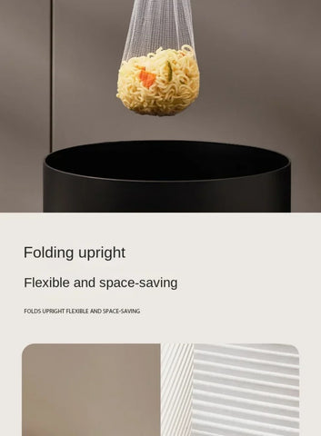 Hanging Net Filter Bag Multi-Purpose Triangle Drainage Rack Drain Basket Kitchen Sink Filter Leftovers Soup Food Drainer