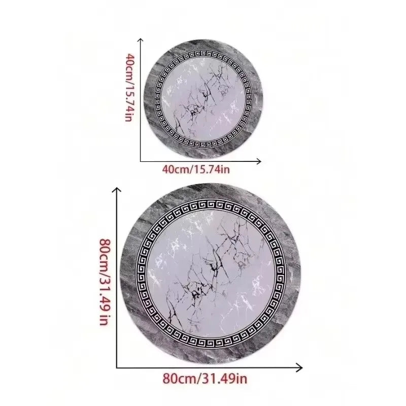 Round game machine rug living room bedroom computer chair floor mat hanging basket mat gaming video game room decorative carpet