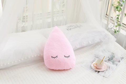 Hot Stuffed Cloud Moon Star Raindrop Plush Pillow Soft Cushion Toys For Children Baby Kids Girl Christmas Gift Room Car Decor
