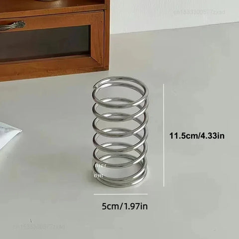 Multipurpose Stainless Steel Toothbrush Holder Bathroom Accessories for Toothpaste Makeup Brush Storage Rack Home Decoration