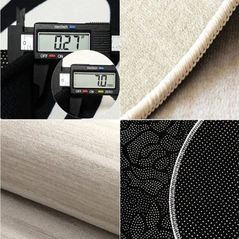 Living Room Carpet Bedroom Bedside Colorful Cloud Shaped Irregular Floor Mat Cloakroom Leisure Area Coffee Table Rug 러그 Tapis
