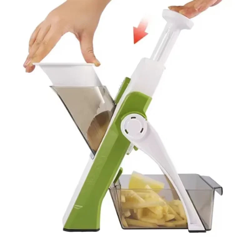 5 in 1 Multifunctional Vegetable Cutter Household Kitchen Radish Grater Slicer Shredded Garlic Cutter Kitchen Tools Accessories