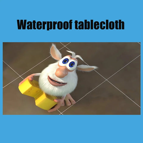 Cartoon B-Booba Funny Table Cloth Tablecloth Kitchen, Wedding, Holiday Table Decoration Tablecloth, Outdoor Picnic Tablecloth