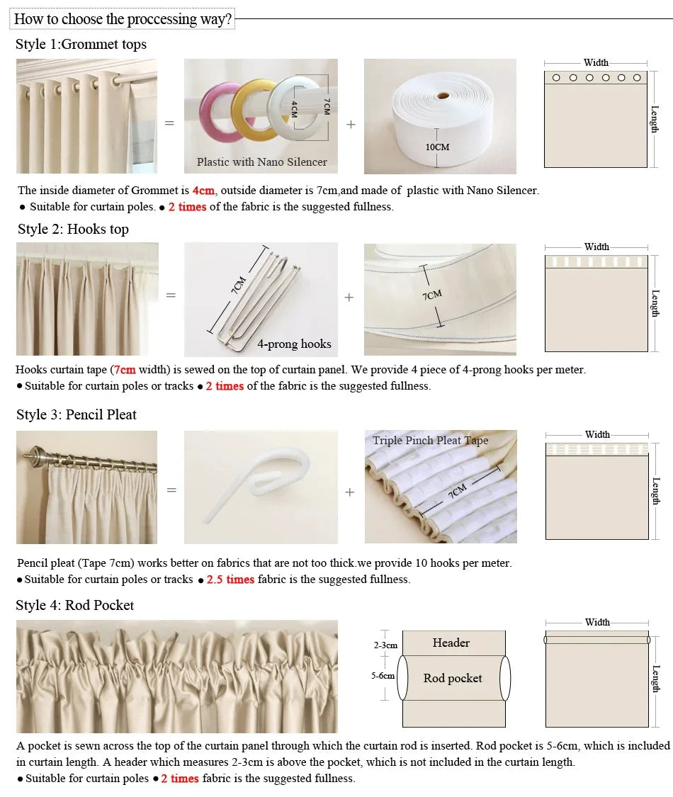 High Quality Solid White Tulle Curtains for Living Room Cream Decoration Beige Window Sheer Voile Modern Bedroom Chiffon Decor