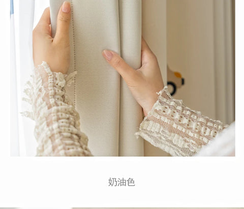 1PC Cute Cartoon Car Children's Blackout Curtains, Beige Shading Curtains For Kids Bedroom Window Decoration,  Tulle Curtains