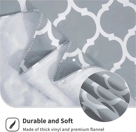 Olanly Waterproof Tablecloth Heat-Resistant Rectangle PVC Table Cloth For Wedding Kitchen Dining Desk Moroccan Table Coat Cover