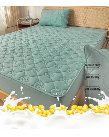 Waterproof Fitted Sheet Quilted Mattress Cover Mattress Protector for Old Child Twin Full Quuen King Size 160*200 Mattress Cover