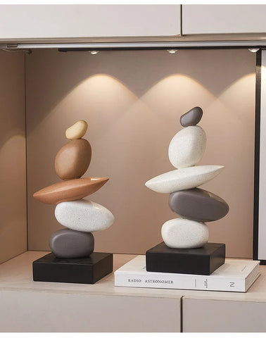 Factory Direct Generation of Light Luxury Art Resin Desktop Ornaments Decorative Living Room Office Wine Cooler TV Cabinet