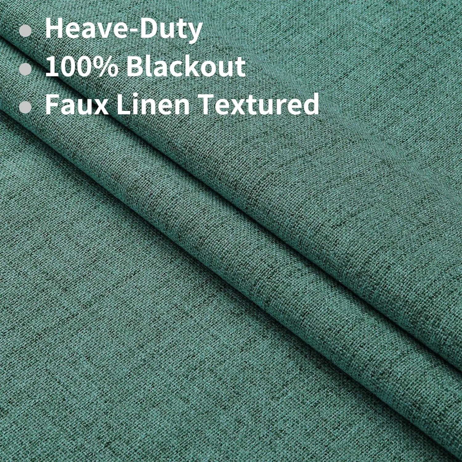 350m Height Solid Color Living Room Curtains 100% Blackout For Faux Linen Bedroom High Ceiling Window Curtain