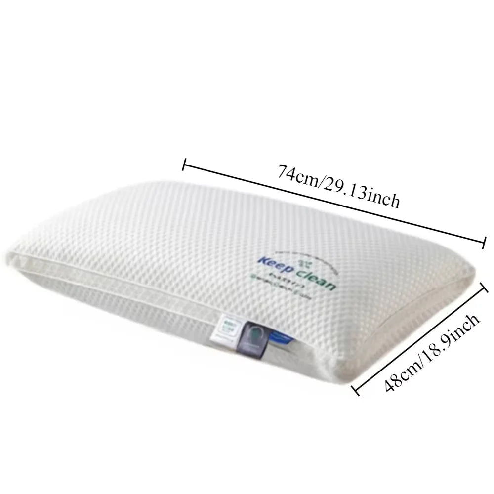 3D Cervical Neck Pillow with High Elasticity and Non Collapse Shape Memory Comfortable Sleeping Pillows Hotel Bedroom Bed Pillow