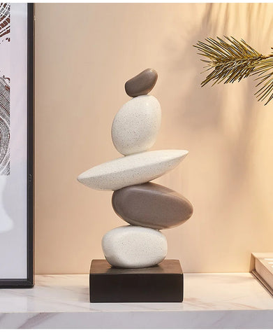 Factory Direct Generation of Light Luxury Art Resin Desktop Ornaments Decorative Living Room Office Wine Cooler TV Cabinet