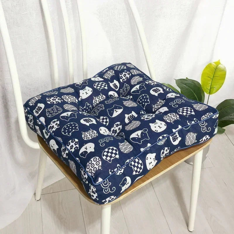 Floor Pillow Soft High Resilience Seat Cushion for Garden Sofa Chair Decor Office Dorm Study Room Chair Pad 부드러운 방석을 두껍게 하다