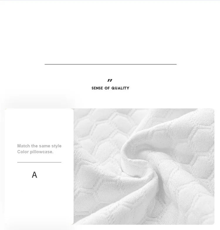 New Summer Double-sided Available Gel Cooling Pillow Bamboo Charcoal Memory Foam Ergonomics Pillows for Bedroom with Pillowcase