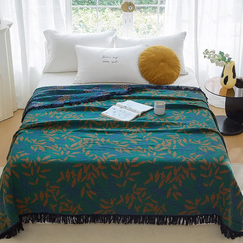 Summer Cotton Blanket And Throws Home Decoration Nap Blanket Bedspread On The Bed Cooling Quilt Large Bed Cover Boho Sofa Towel
