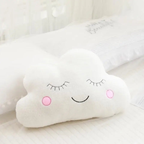Hot Stuffed Cloud Moon Star Raindrop Plush Pillow Soft Cushion Toys For Children Baby Kids Girl Christmas Gift Room Car Decor