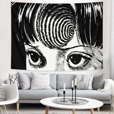 1pc Interesting Tapestry, Personalized College Dormitory Decoration Human Body Cave Tapestry Art Decoration Wall Hanging
