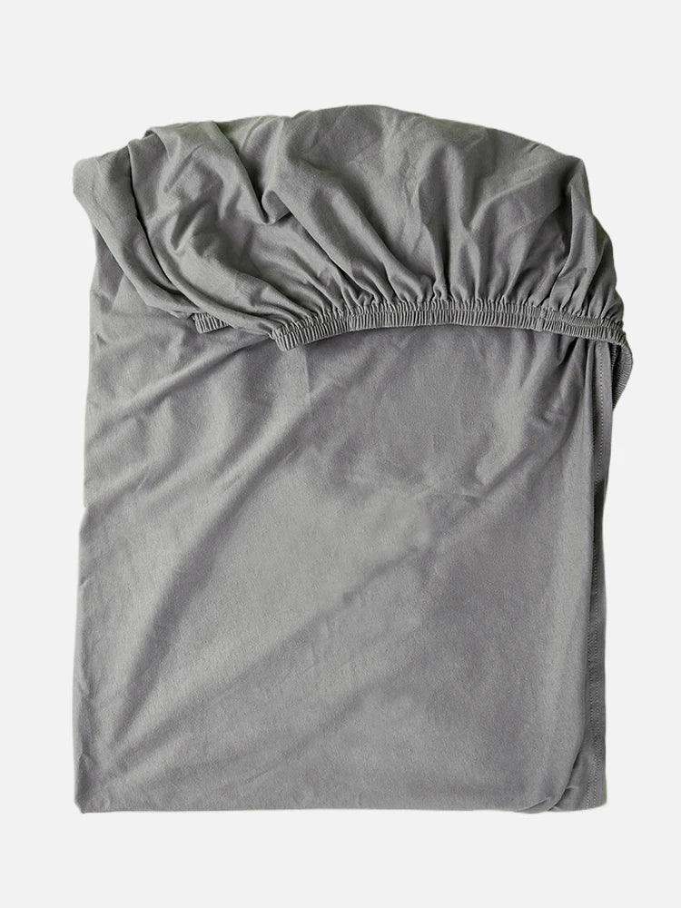 130*70cm Solid Color Baby Fitted Sheets  Cotton Crib Mattress Children's Bed Cover For Newborn Bassinet Cradle Sheet Beding