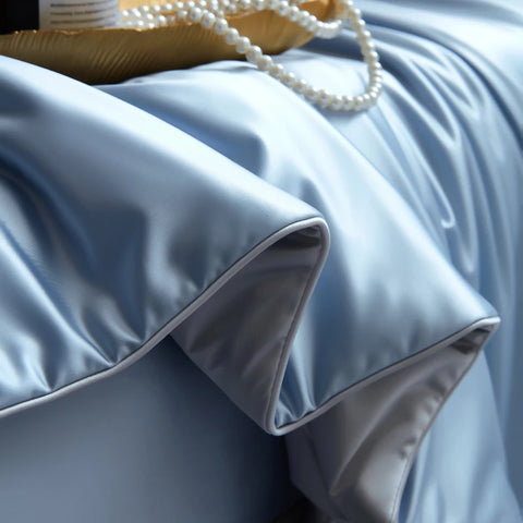 Luxurious Mulberry Silk Summer Quilt/Duvet/Comforter, 100% Natural Long Strand Silk Bedding, Washed Silk Shell, Lightweight Soft