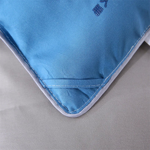 Goose Down Like Duvet Fluffy Quilted Water Cube Comforter Warmth Winter/Autumn Thick Blanket Zero Pressure Quilt Core 200*230cm