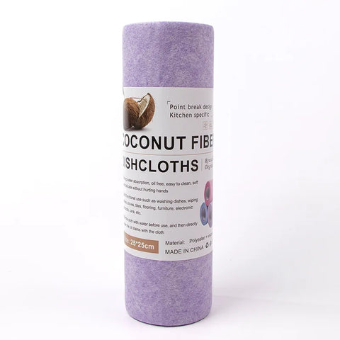 Super Absorbent Quick Dry Disposable Microfiber Lazy Cleaning Cloth Roll For Kitchen Oil Proof Dish Towel Tearable Wiping Cloth