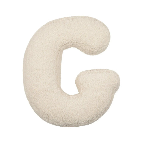 26 Lamb Wool Letter Children's Toy Bedroom Sofa Decoration Pillow Toddler Sleep Soothing Pillow Cushion Pillow Background Set