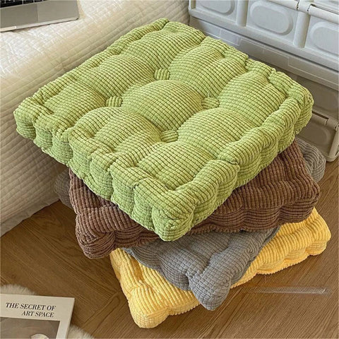 Floor Pillow Square Meditation Pillow Seat Pillow Yoga Living Room Balcony Office Outdoor Floor Mat, Pretty Hone Sofa Decoration