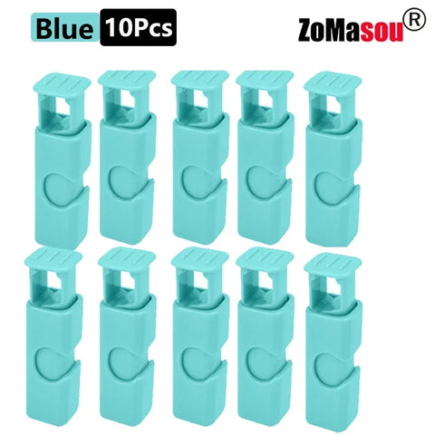 60-1Pcs Food Sealing Clips Bread Storage Bag Clips For Snack Wrap Bags Spring Clamp Reusable Kitchen Organization Sealing Clamp