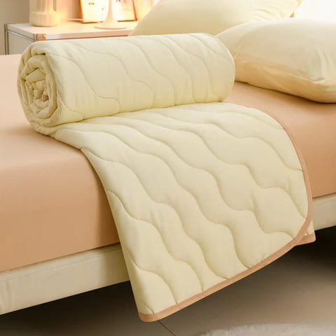 New Floral Print Spring Summer Quilt Soft Comfortable Quilted Quilts Single Double Blanket for Bed Comforter Knitted Thin Duvet