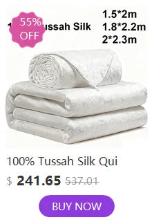 100% White Goose Down Quilt Thick Winter Comforter Four Seasons Quilt King Size Duvet Hotel Camping 1.5*2/1.8*2.2/2*2.3/2.2*2.4m