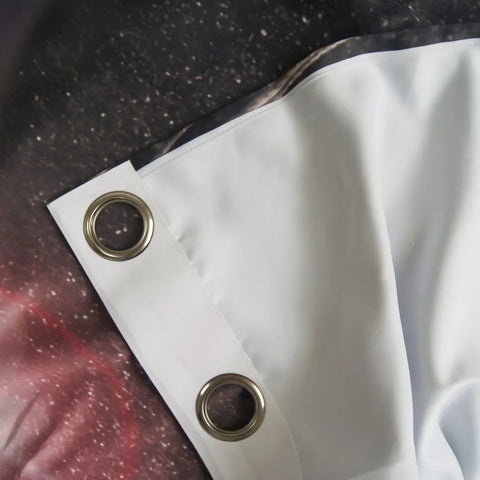 Rainforest Waterfall Print Blackout Curtain Tropical Plants Scenery Window Drapes Living Room Bedroom Nature - Themed Home Decor