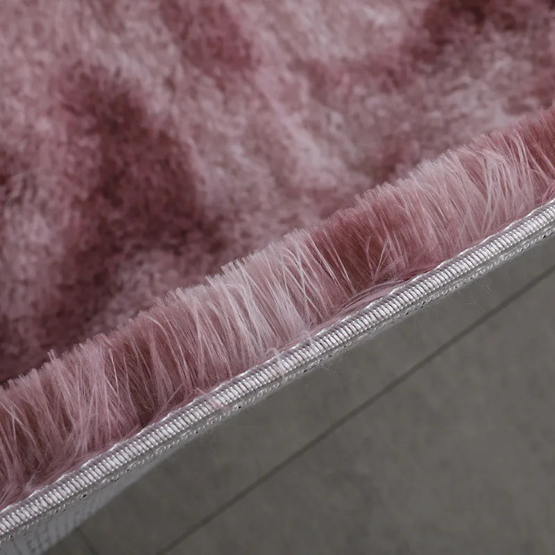 Gray Carpet for Living Room Plush Rug Bed Room Floor Fluffy Mats Anti-slip Home Decor Rugs Soft Velvet Carpets Kids Room Blanket