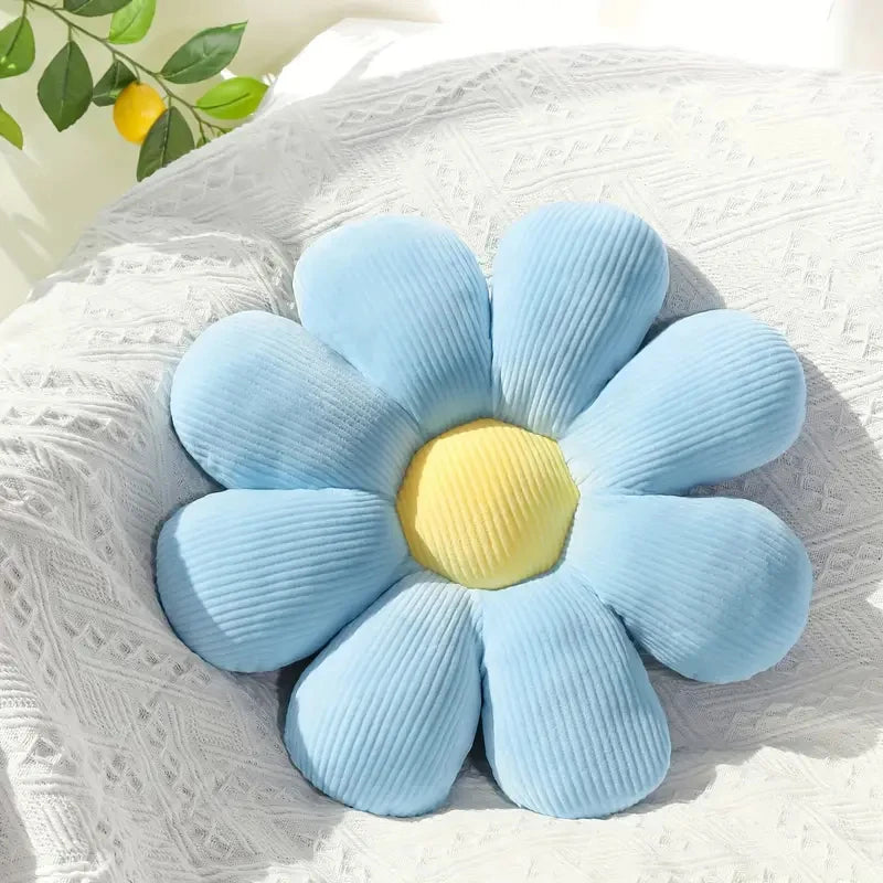 1pc  soft and comfortable floral pattern pillow cushion, suitable for bedroom, dormitory, and home decoration