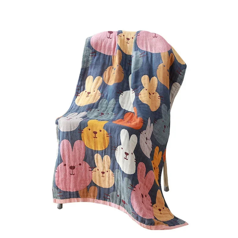 Nordic 21 Styles New Bohemian Floral Printing Adult Soft Absorbent Cotton Gauze Beach Bath Towel Bathroom Accessories 80×160CM