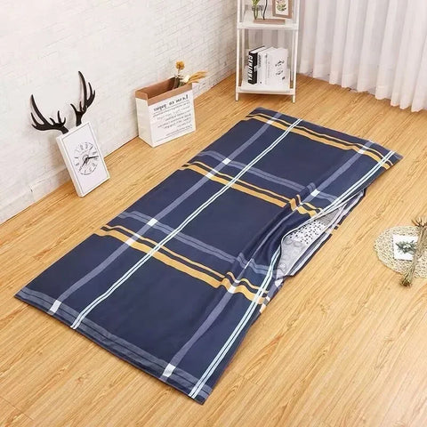 360° Fully Enclosed Mattress Protector Cover withZipper Polyester Student Dormitory Single MattressCover Floor Cushion Protector