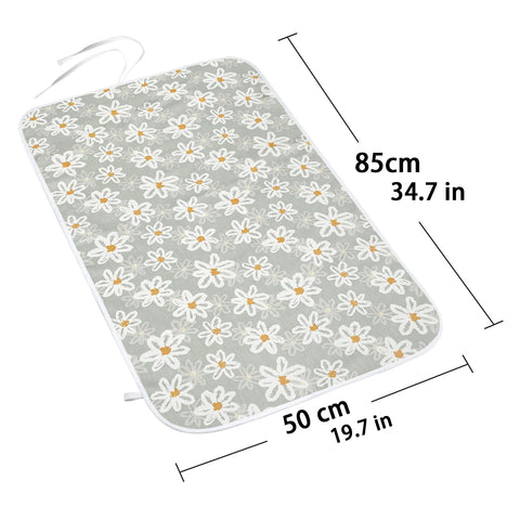 Portable Heat-Resistant Ironing Mat, Foldable Ironing Pad ,Travel Ironing Blanket,Space-Saving Design for Travel/Home Use, Fits