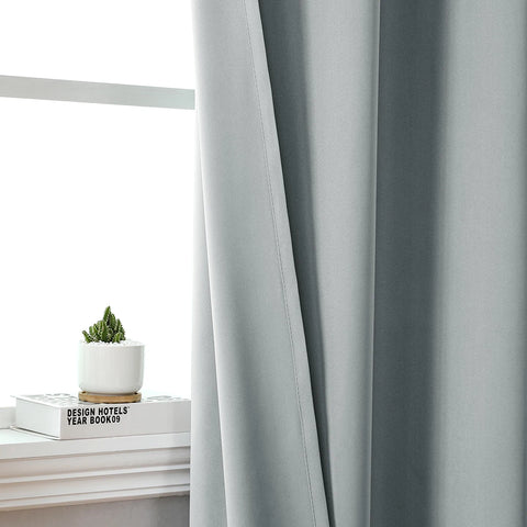 1pc Solid Short Curtain, Small Curtains for Kitchen, Bathroom, High Blackout Curtains for Home Decoration, UV Protection