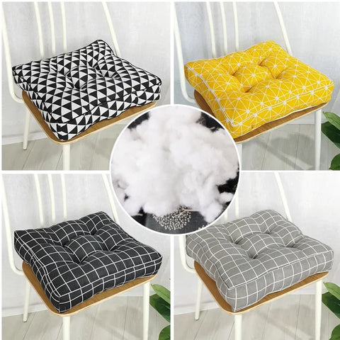 Floor Pillow Soft High Resilience Seat Cushion for Garden Sofa Chair Decor Office Dorm Study Room Chair Pad 부드러운 방석을 두껍게 하다