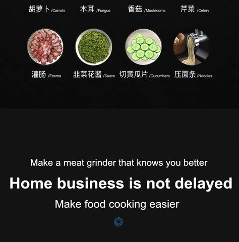 Meat Grinder Household Multifunctional Electric Sausage Filling Machine Minced Meat Table Small Sausage Filling Machine Kitchen