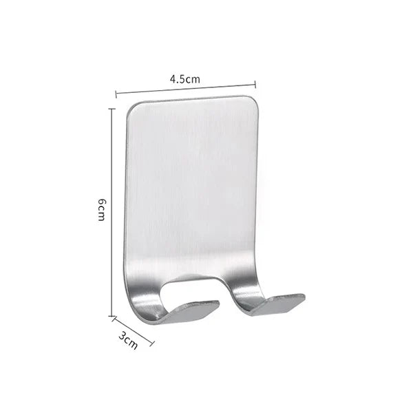 Bathroom Stainless Steel Razor Holder Storage Hook Wall  Men Shaving Shaver Shelf Punch Free Razor RackBathroom Accessories